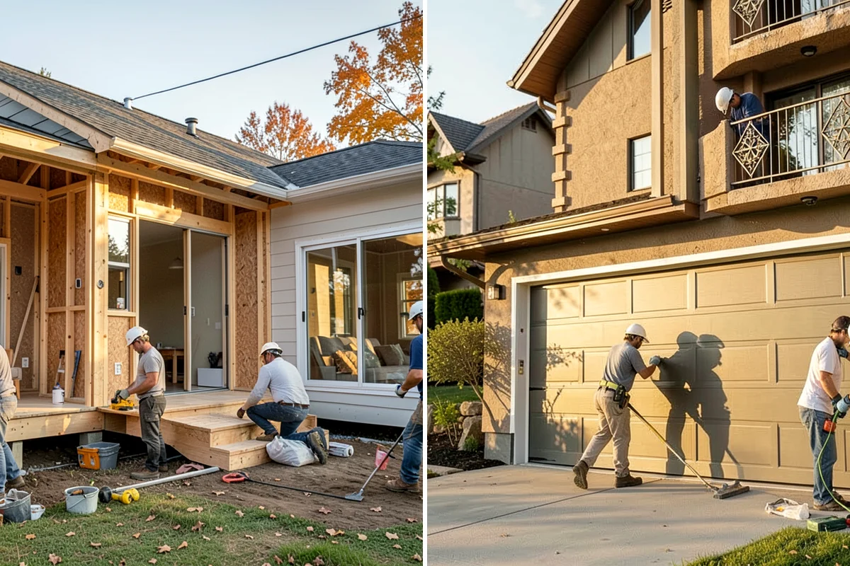 Porch Railing Installation in Maple Valley, King County, WA - Review railing styles and code requirements