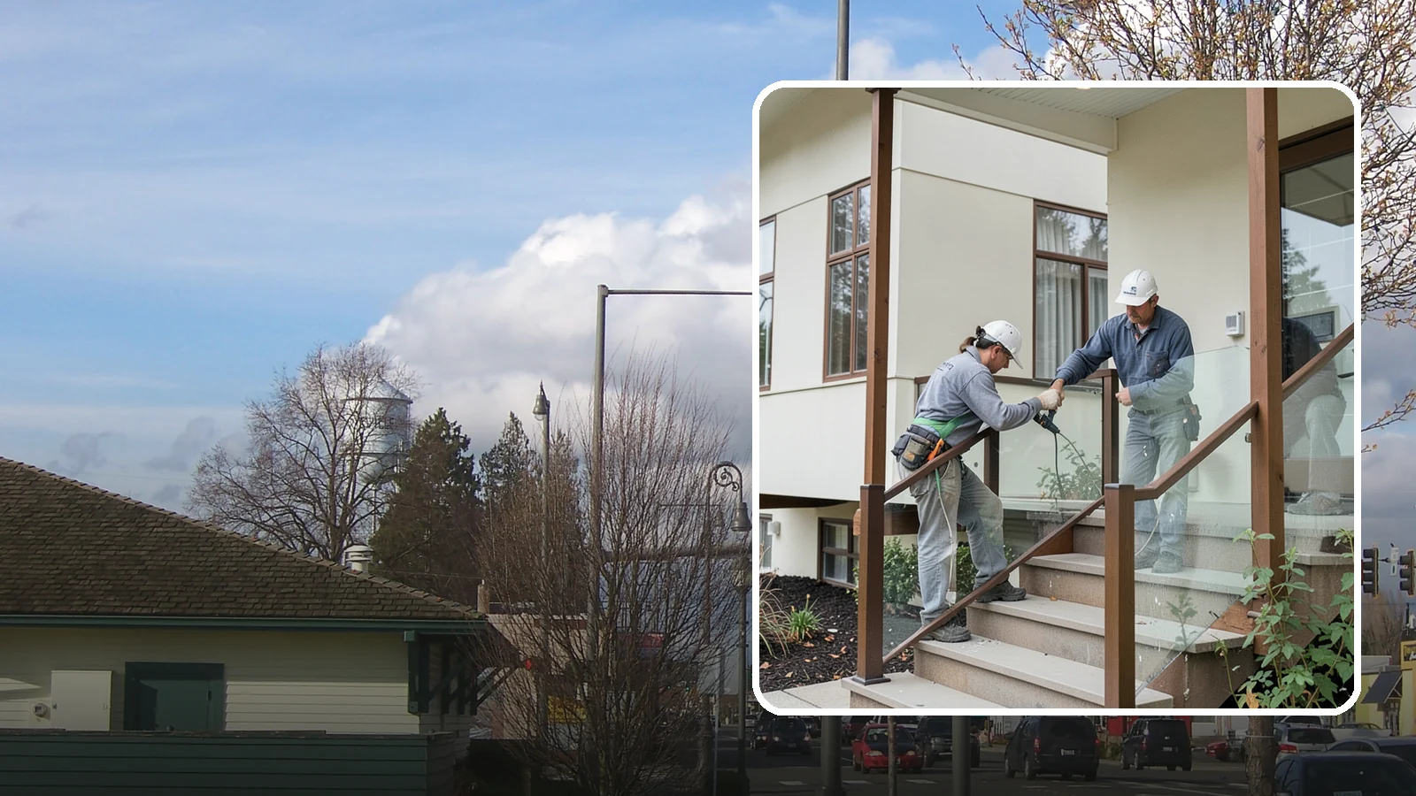 Porch Railing Installation in Marysville, Snohomish County, WA - Porch railing installation that combines safety, code compliance, and architectural charm.