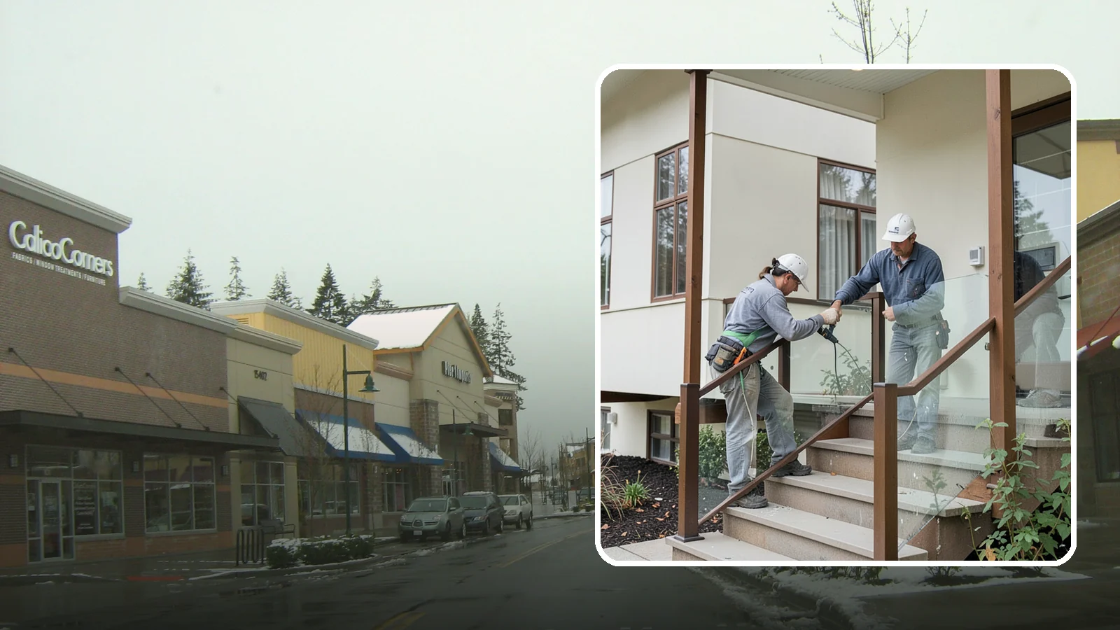 Porch Railing Installation in Mill Creek, Snohomish County, WA - Porch railing installation that combines safety, code compliance, and architectural charm.