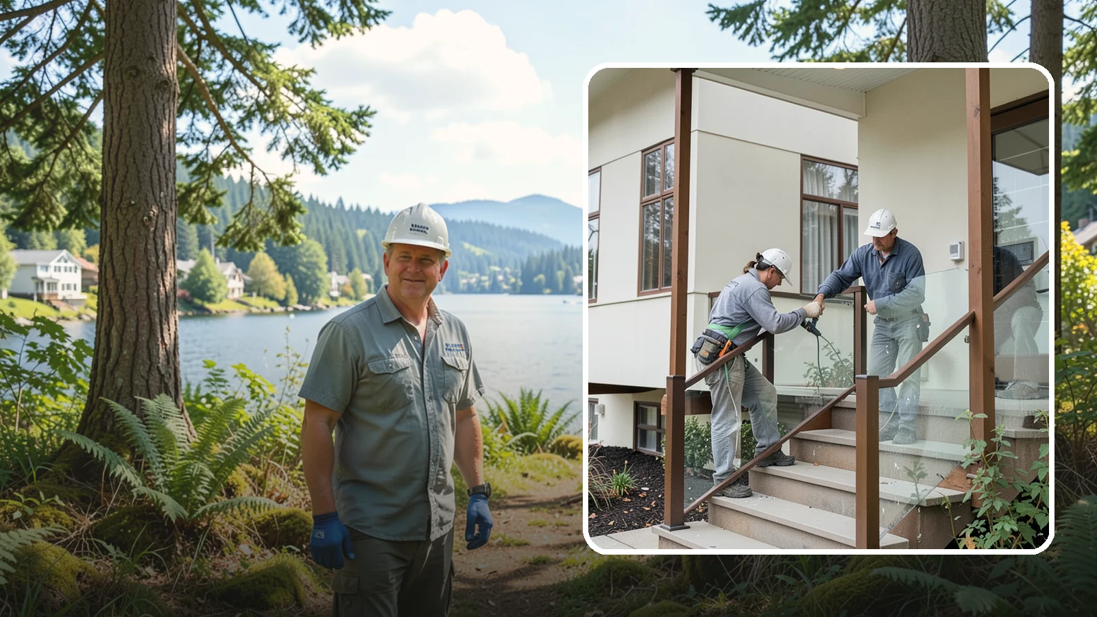 Porch Railing Installation in Milton, King County, WA - Porch railing installation that combines safety, code compliance, and architectural charm.