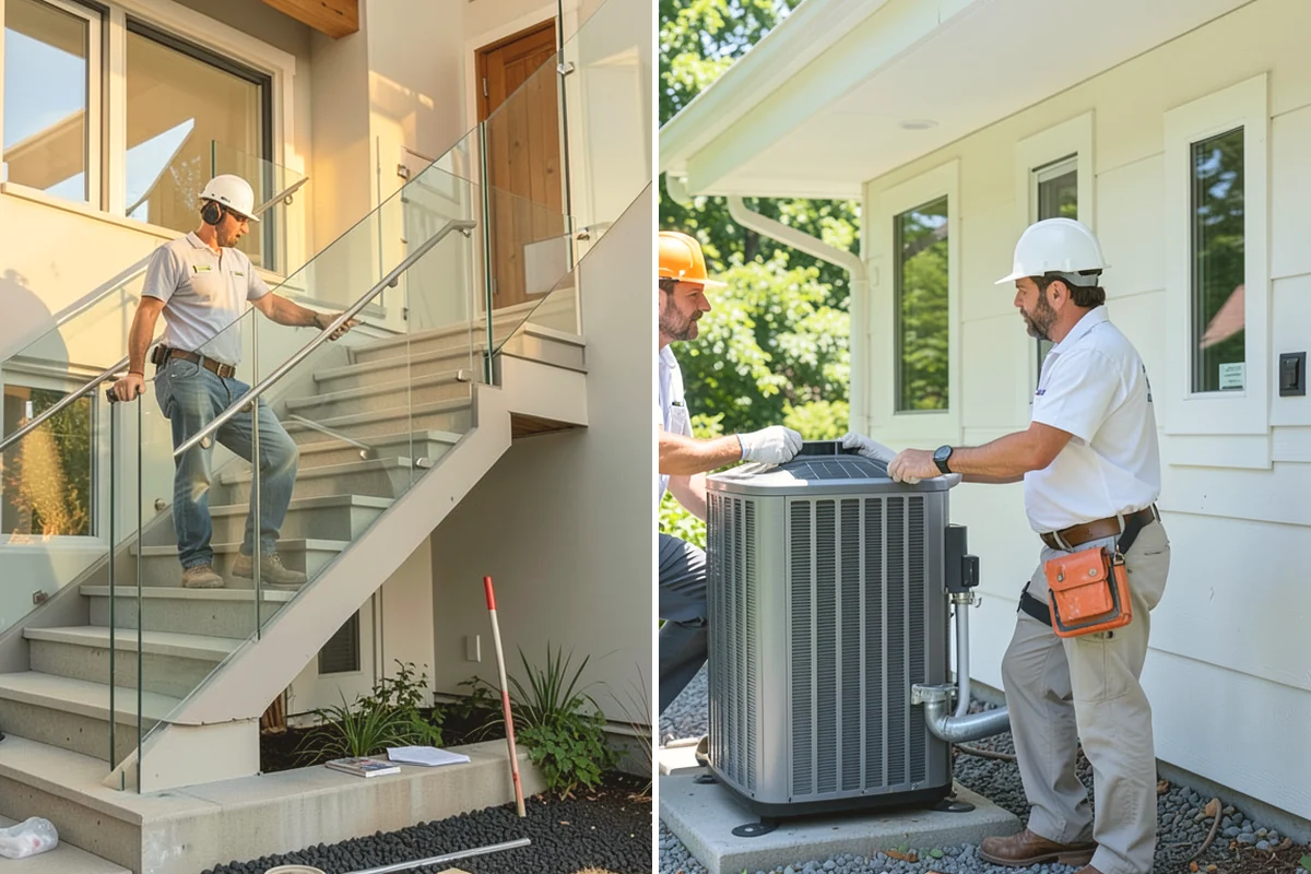 Porch Railing Installation in Mountlake Terrace, Snohomish County, WA - Review railing styles and code requirements