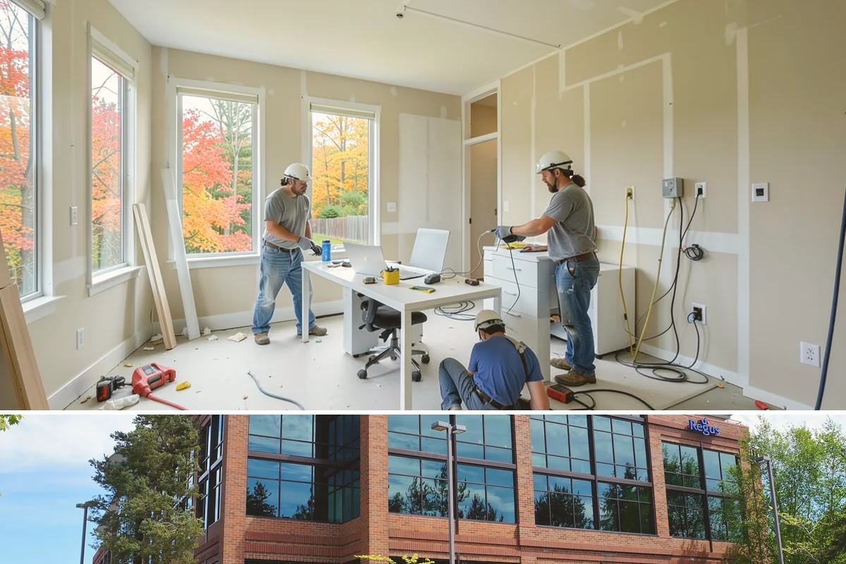 Porch Railing Installation in Mountlake Terrace, Snohomish County, WA - Railing installation works in any season and is a popular refresh before spring and summer entertaining.