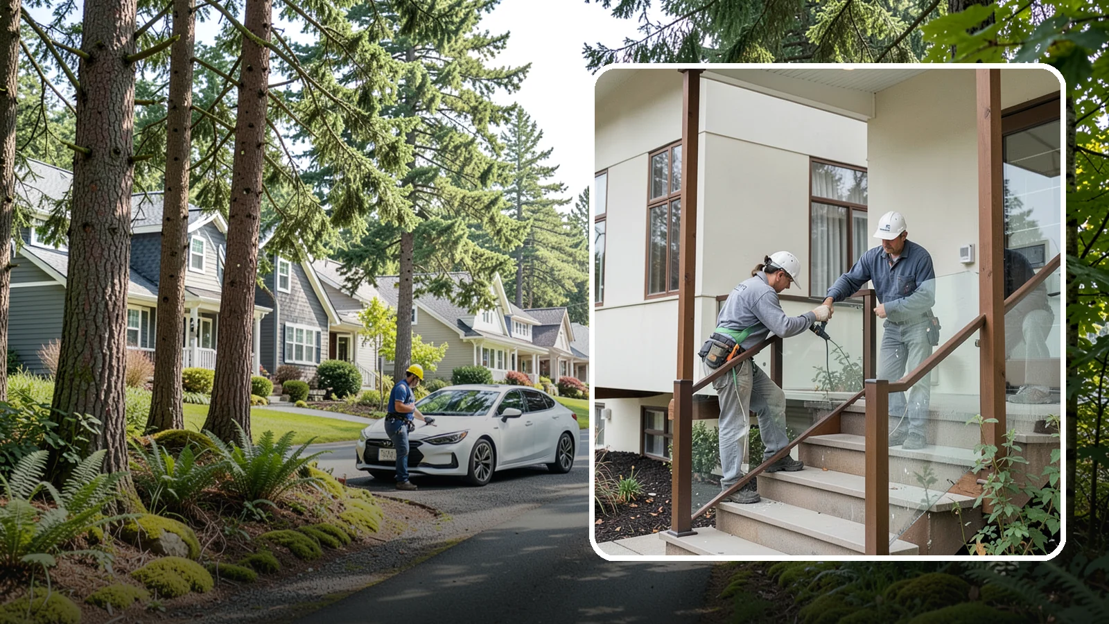 Porch Railing Installation in Normandy Park, King County, WA - Porch railing installation that combines safety, code compliance, and architectural charm.