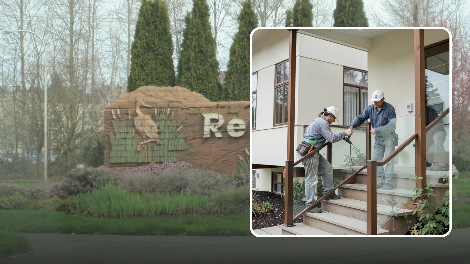 Porch Railing Installation in Renton, King County, WA - Porch railing installation that combines safety, code compliance, and architectural charm.