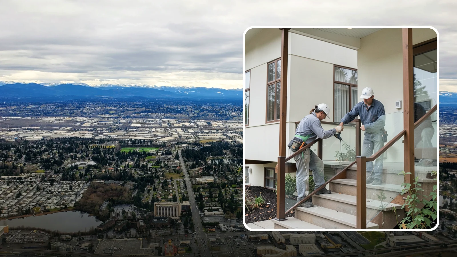 Porch Railing Installation in SeaTac, King County, WA - Porch railing installation that combines safety, code compliance, and architectural charm.