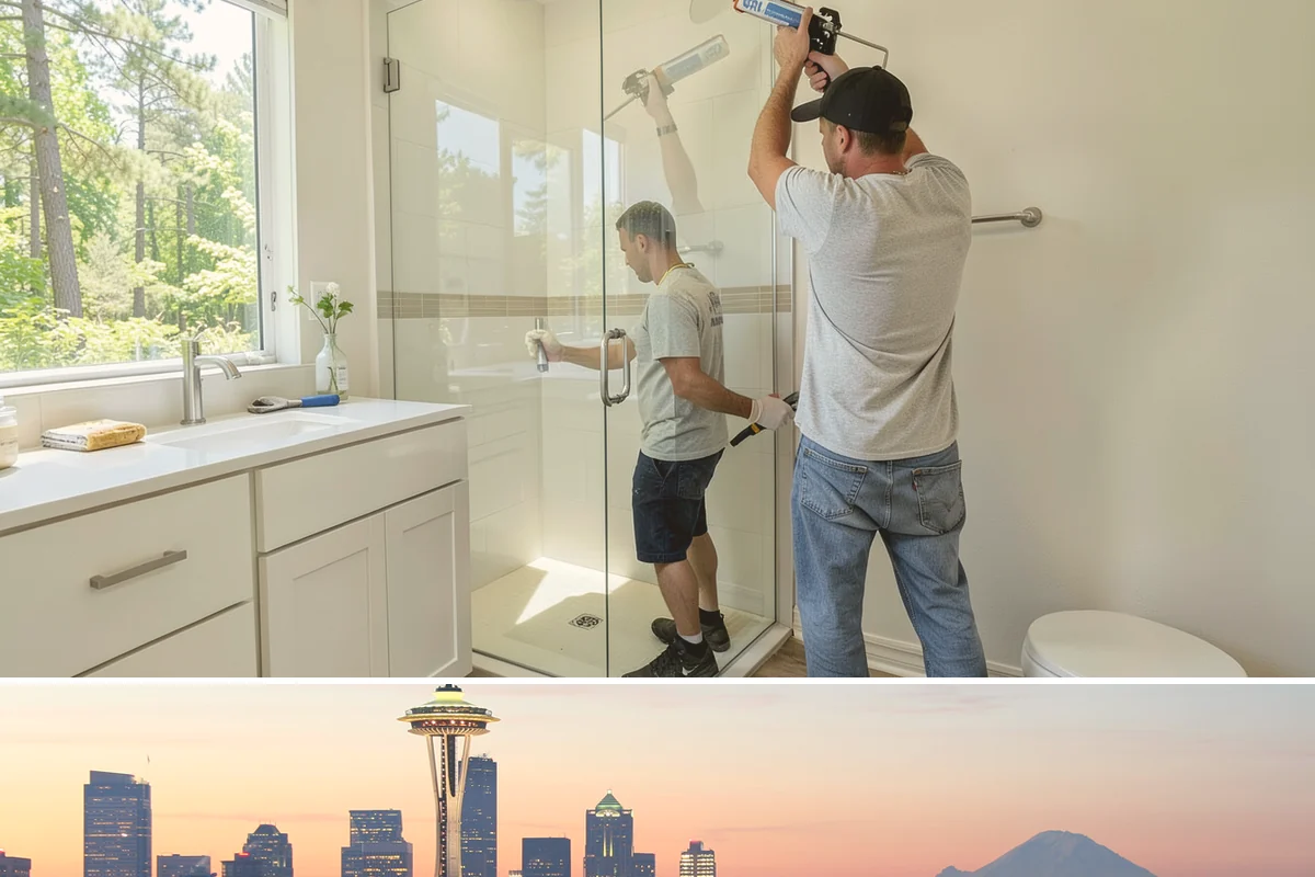 Porch Railing Installation in Seattle, King County, WA - Railing installation works in any season and is a popular refresh before spring and summer entertaining.