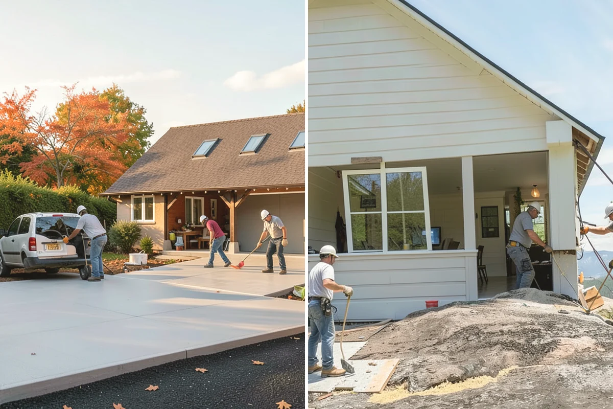 Porch Railing Installation in Tukwila, King County, WA - Review railing styles and code requirements
