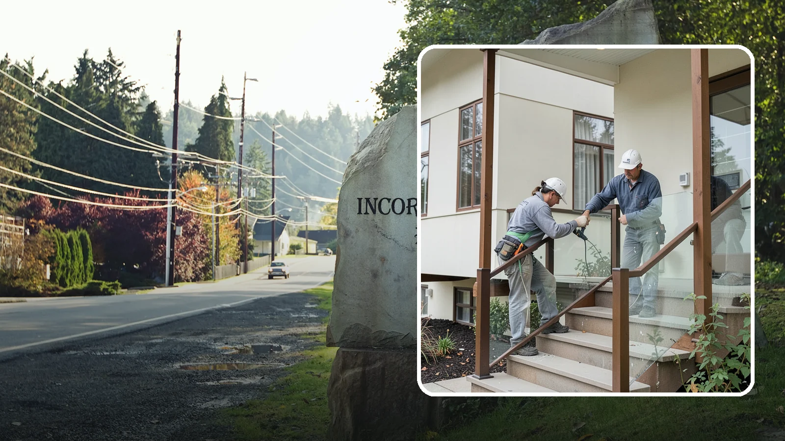 Porch Railing Installation in Wilkeson, Pierce County, WA - Porch railing installation that combines safety, code compliance, and architectural charm.