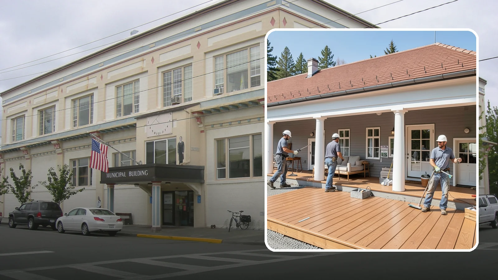 Porch Remodel in Anacortes, Skagit County, WA - Porch remodel services that modernize tired structures into fresh, functional entryways.