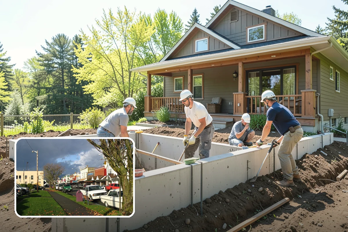 Porch Remodel in Arlington, Snohomish County, WA - Refreshes dated finishes and styling