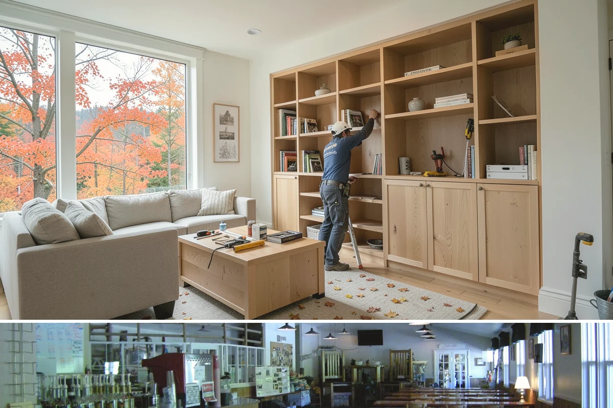 Porch Remodel in Black Diamond, King County, WA - Remodels that open up the roof or flooring go smoothest in the drier summer months.