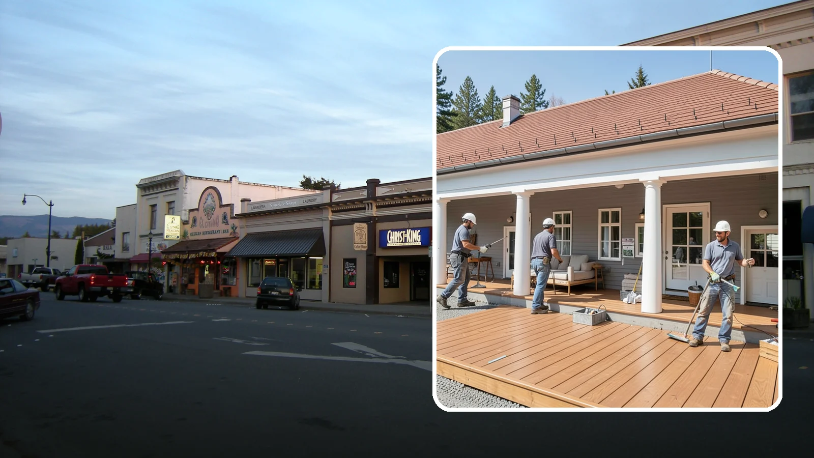 Porch Remodel in Burlington, Skagit County, WA - Porch remodel services that modernize tired structures into fresh, functional entryways.