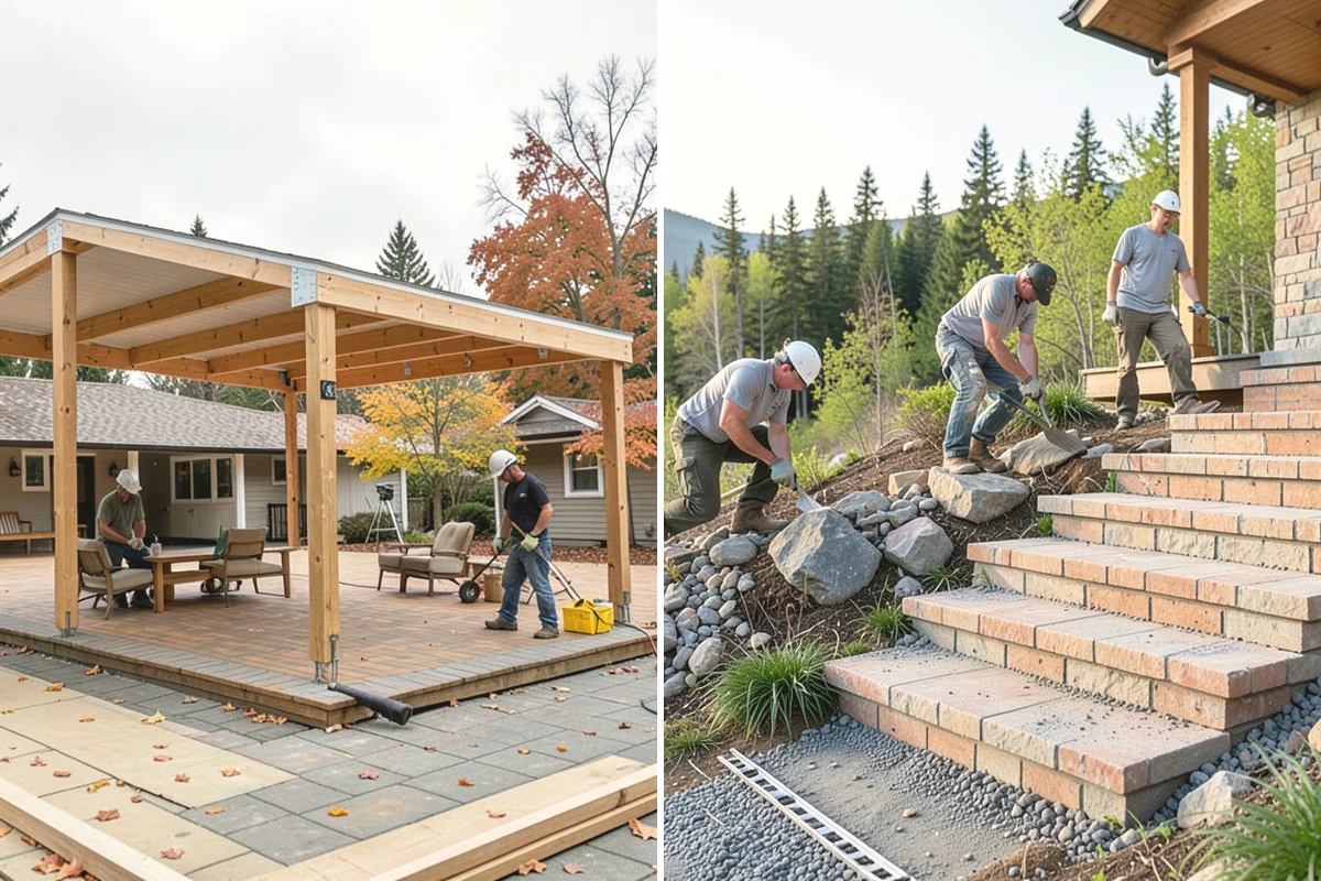 Porch Remodel in Burlington, Skagit County, WA - Assess the existing porch and your goals
