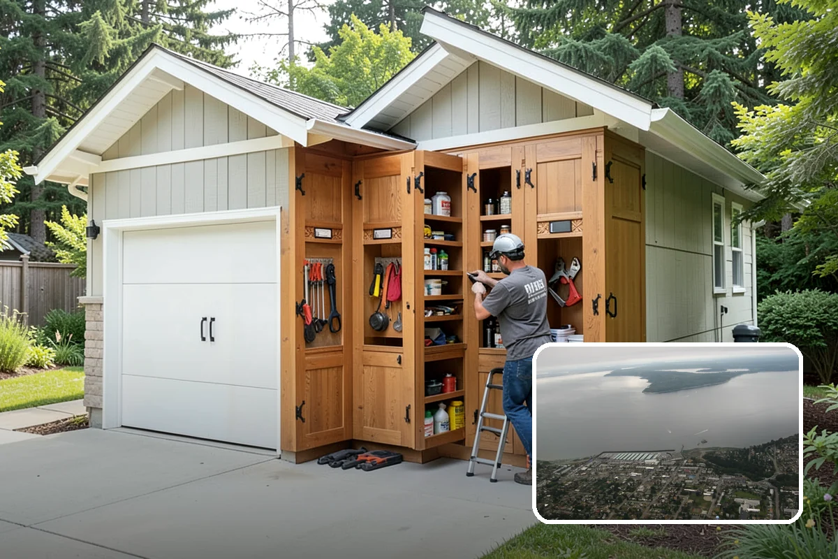 Porch Remodel in Des Moines, King County, WA - Refreshes dated finishes and styling
