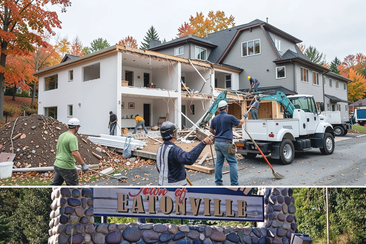Porch Remodel in Eatonville, Pierce County, WA - Remodels that open up the roof or flooring go smoothest in the drier summer months.