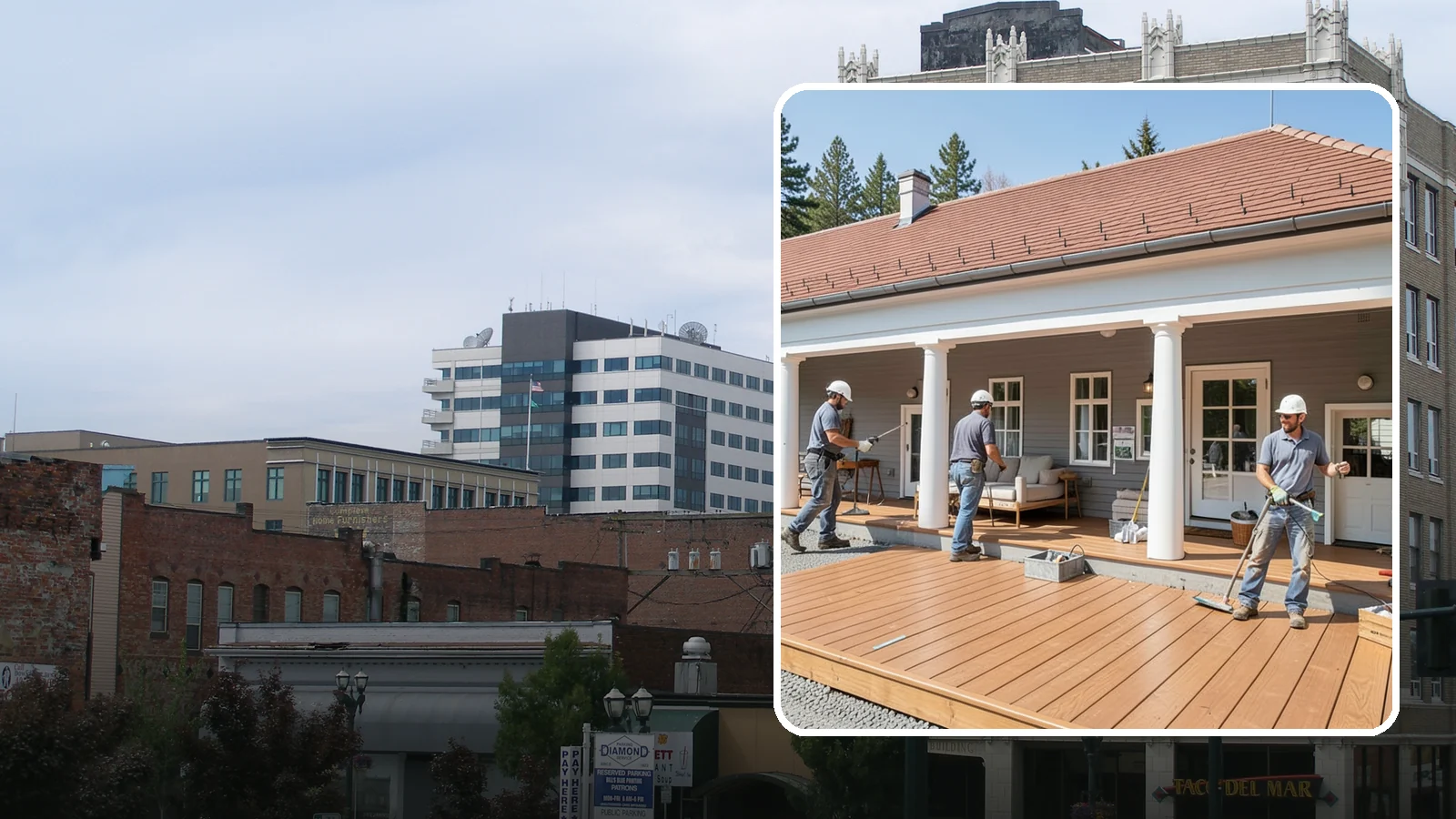 Porch Remodel in Everett, Snohomish County, WA - Porch remodel services that modernize tired structures into fresh, functional entryways.