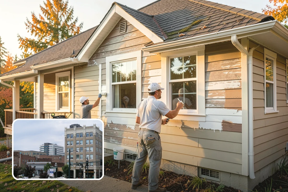 Porch Remodel in Everett, Snohomish County, WA - Refreshes dated finishes and styling