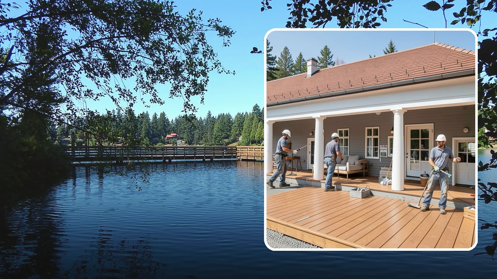 Porch Remodel in Federal Way, King County, WA - Porch remodel services that modernize tired structures into fresh, functional entryways.