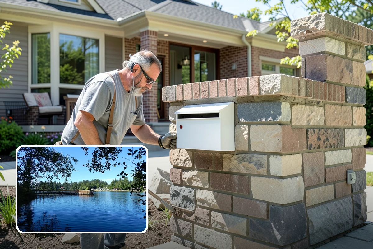 Porch Remodel in Federal Way, King County, WA - Refreshes dated finishes and styling