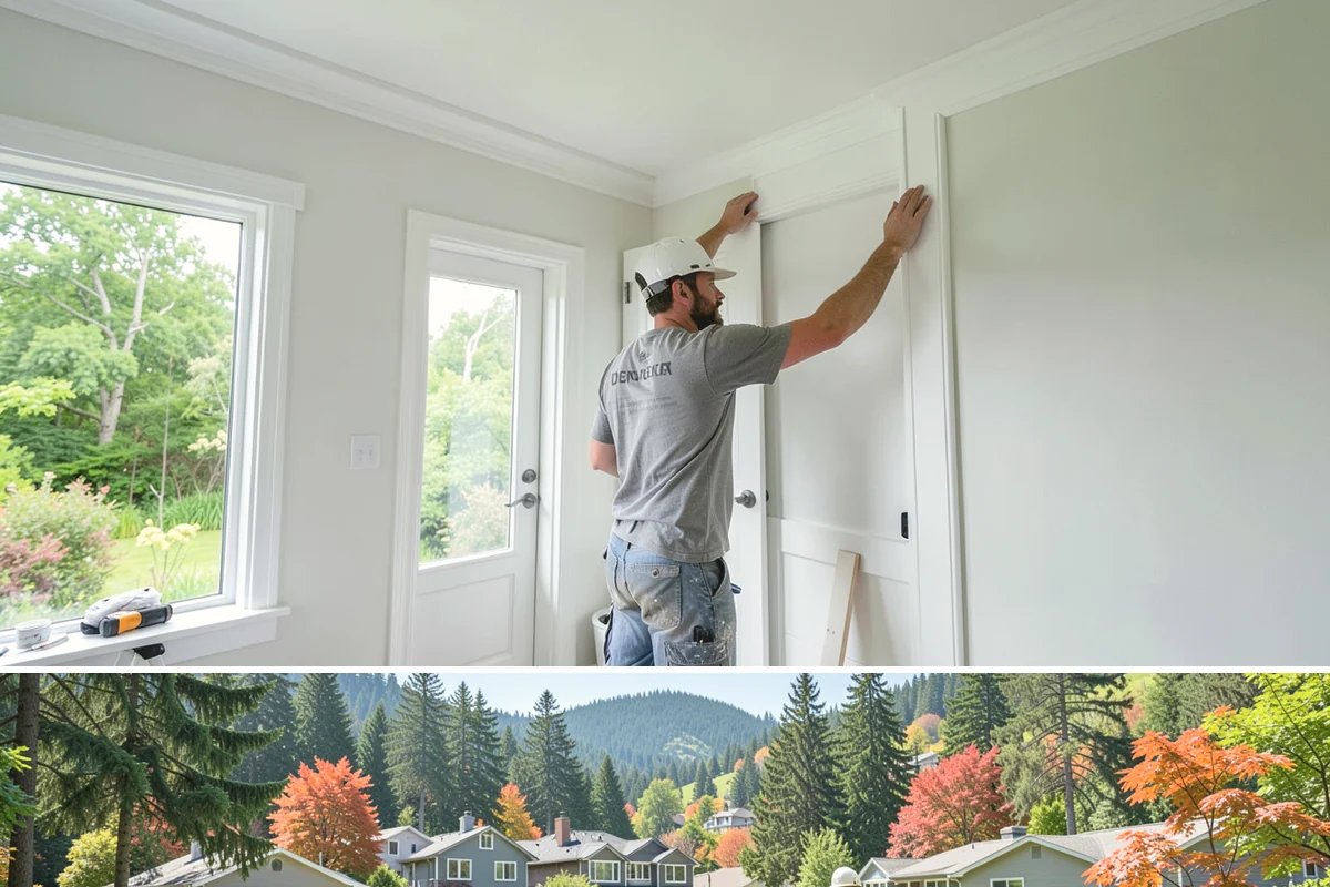 Porch Remodel in Fircrest, Pierce County, WA - Remodels that open up the roof or flooring go smoothest in the drier summer months.