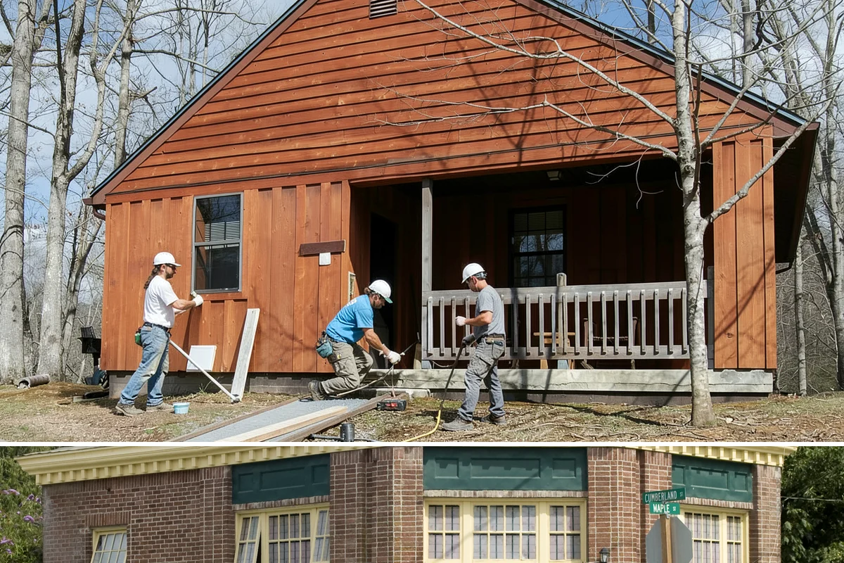 Porch Remodel in Hamilton, Skagit County, WA - Remodels that open up the roof or flooring go smoothest in the drier summer months.