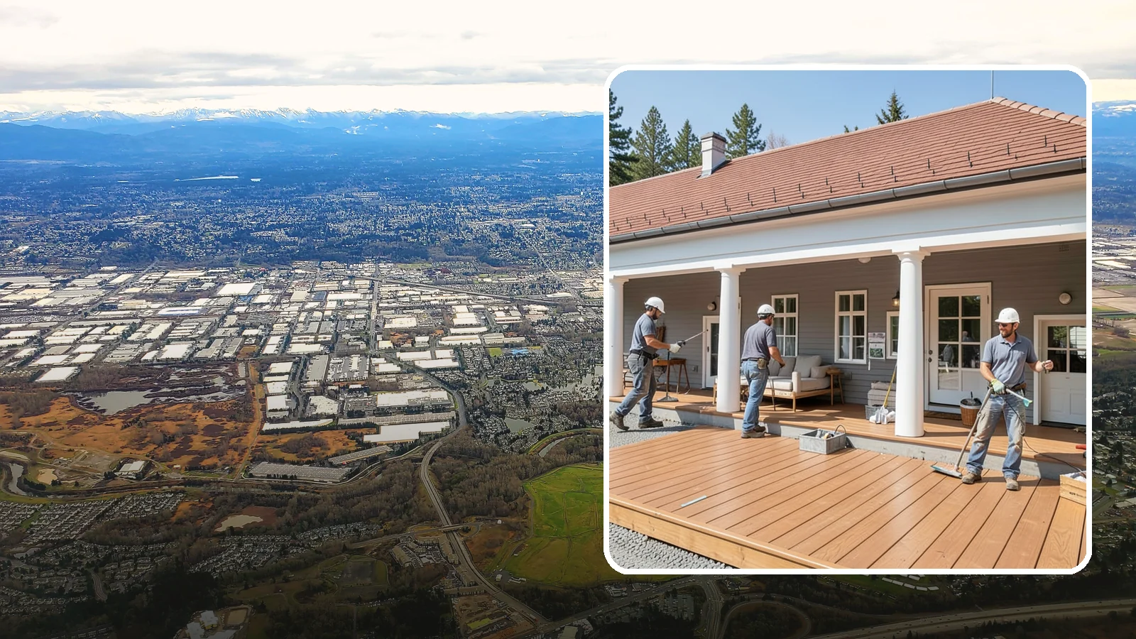 Porch Remodel in Kent, King County, WA - Porch remodel services that modernize tired structures into fresh, functional entryways.