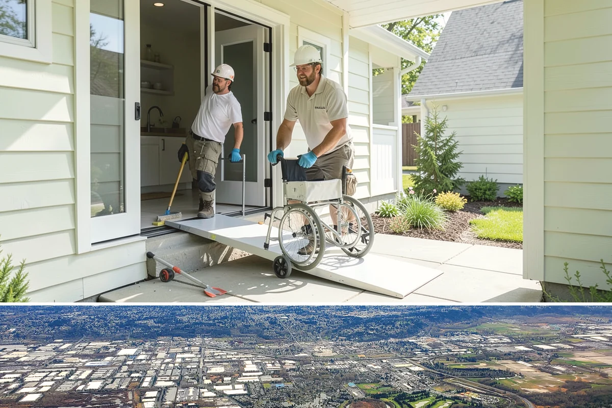 Porch Remodel in Kent, King County, WA - Remodels that open up the roof or flooring go smoothest in the drier summer months.