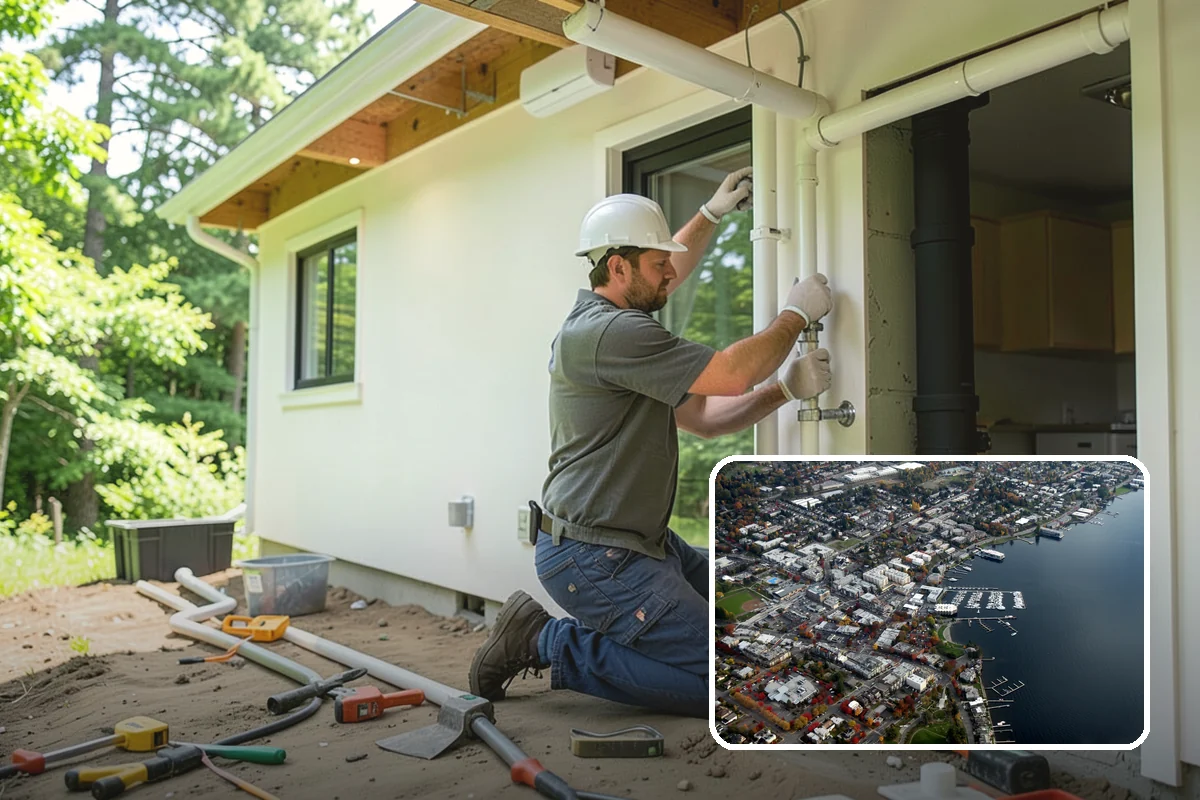 Porch Remodel in Kirkland, King County, WA - Refreshes dated finishes and styling