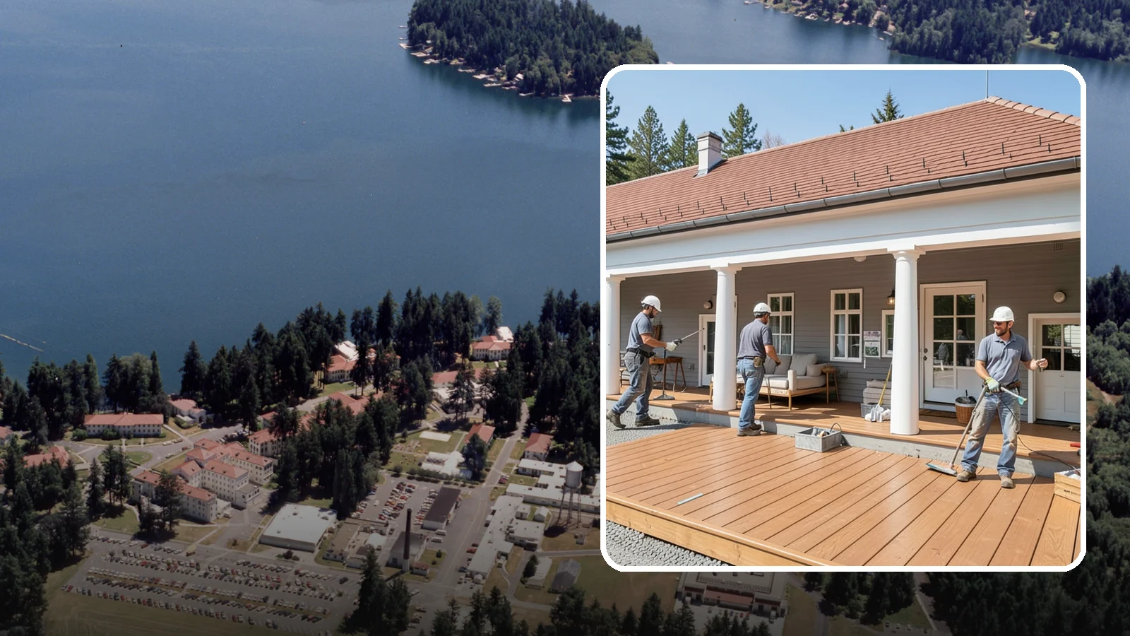 Porch Remodel in Lakewood, Pierce County, WA - Porch remodel services that modernize tired structures into fresh, functional entryways.