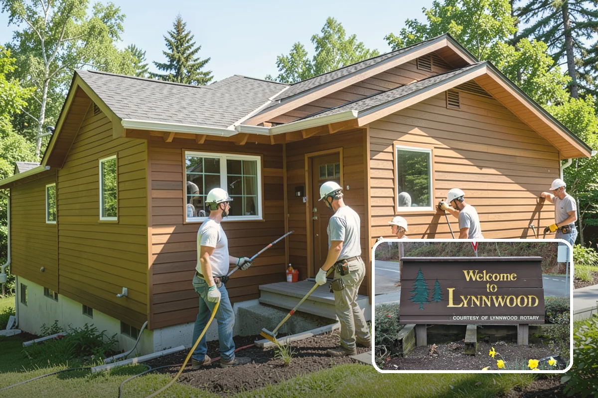 Porch Remodel in Lynnwood, Snohomish County, WA - Refreshes dated finishes and styling