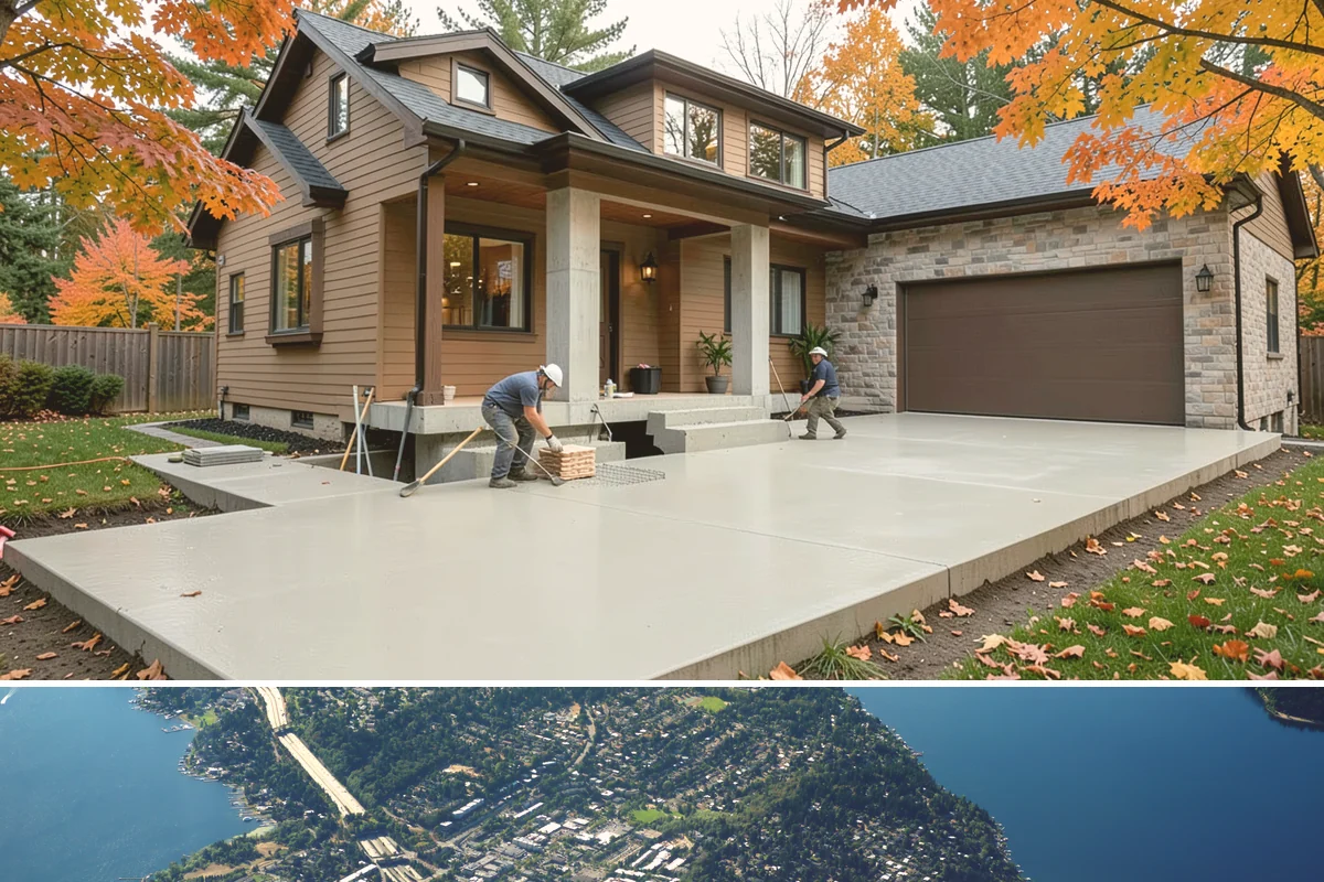 Porch Remodel in Mercer Island, King County, WA - Remodels that open up the roof or flooring go smoothest in the drier summer months.