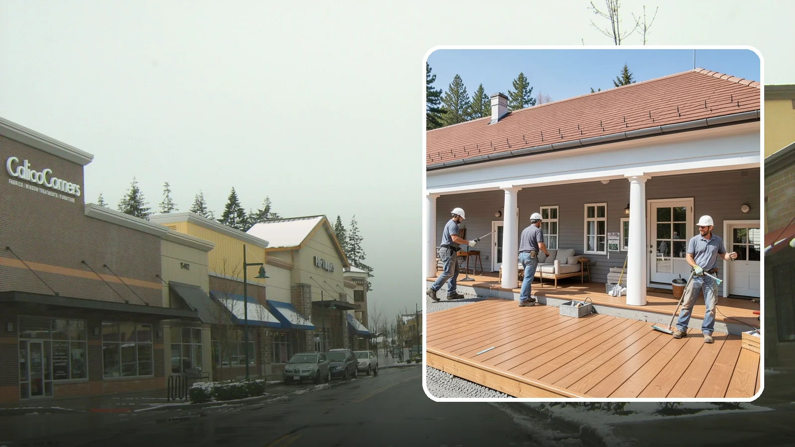 Porch Remodel in Mill Creek, Snohomish County, WA - Porch remodel services that modernize tired structures into fresh, functional entryways.
