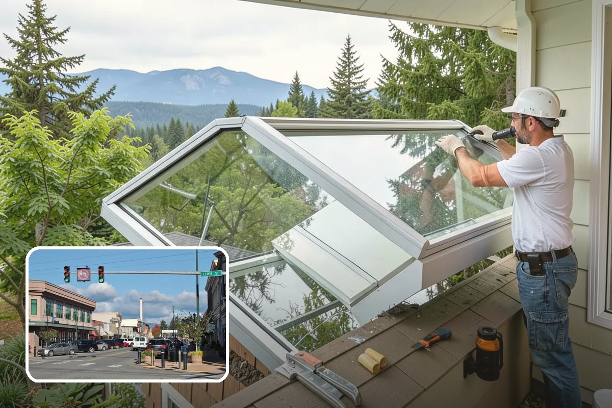 Porch Remodel in Monroe, Snohomish County, WA - Refreshes dated finishes and styling