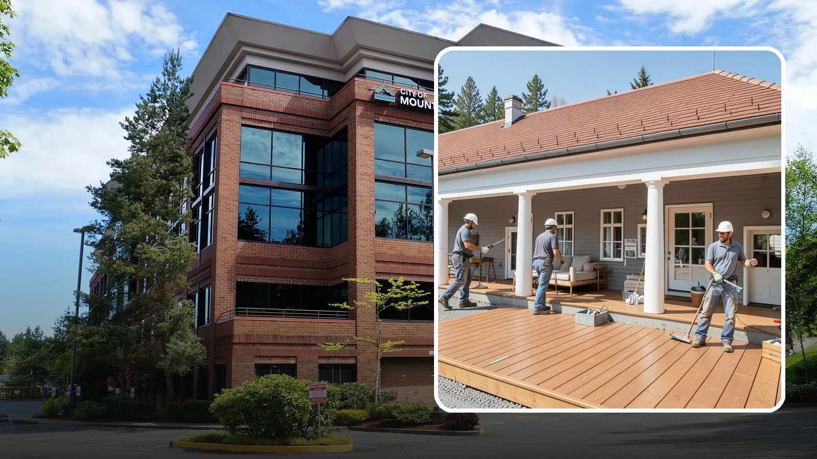 Porch Remodel in Mountlake Terrace, Snohomish County, WA - Porch remodel services that modernize tired structures into fresh, functional entryways.