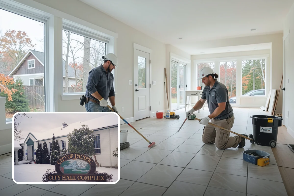 Porch Remodel in Pacific, King County, WA - Refreshes dated finishes and styling