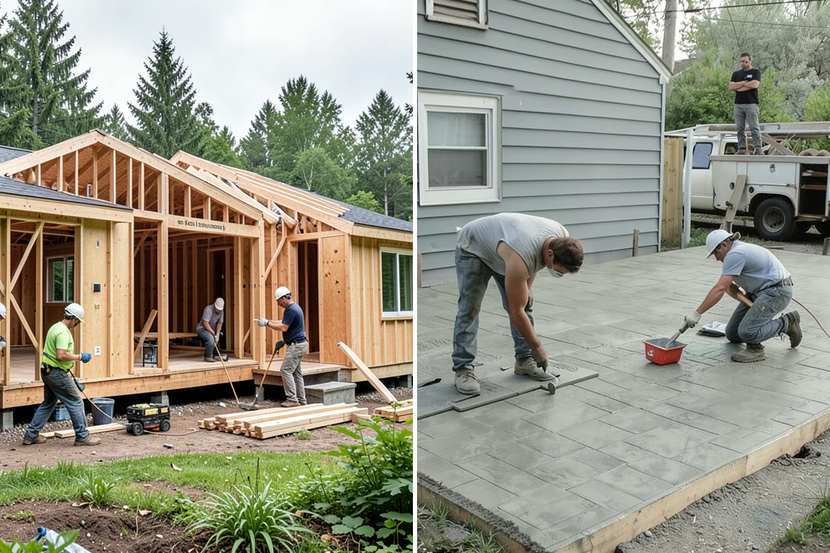 Porch Remodel in Pacific, King County, WA - Assess the existing porch and your goals