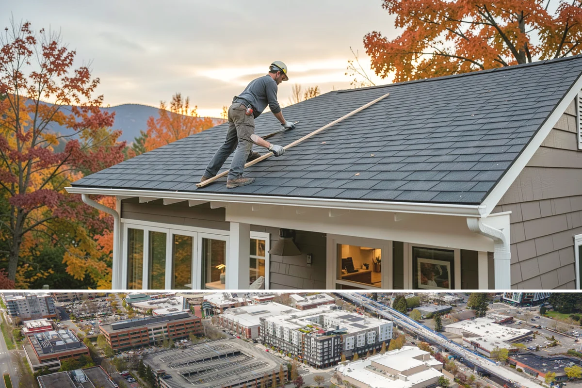 Porch Remodel in Redmond, King County, WA - Remodels that open up the roof or flooring go smoothest in the drier summer months.