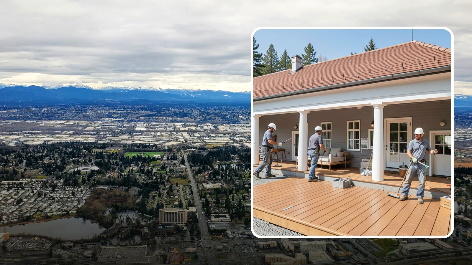 Porch Remodel in SeaTac, King County, WA - Porch remodel services that modernize tired structures into fresh, functional entryways.