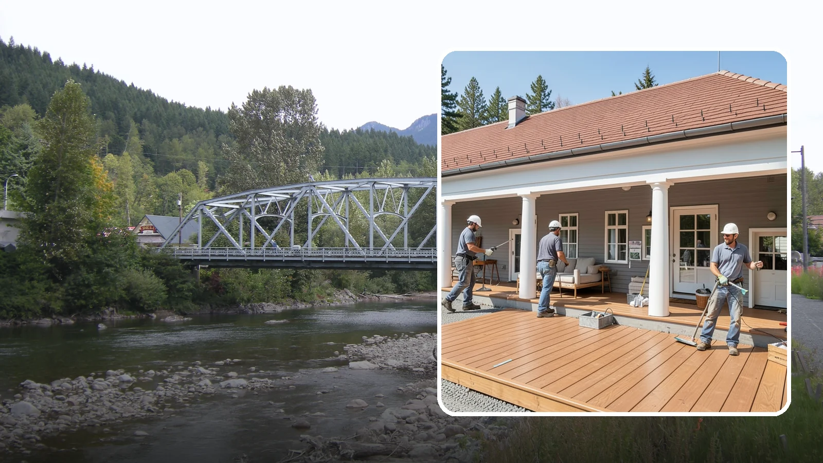 Porch Remodel in Skykomish, King County, WA - Porch remodel services that modernize tired structures into fresh, functional entryways.