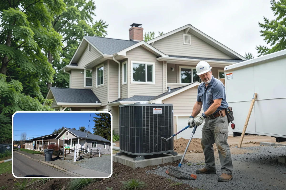 Porch Remodel in South Prairie, Pierce County, WA - Refreshes dated finishes and styling