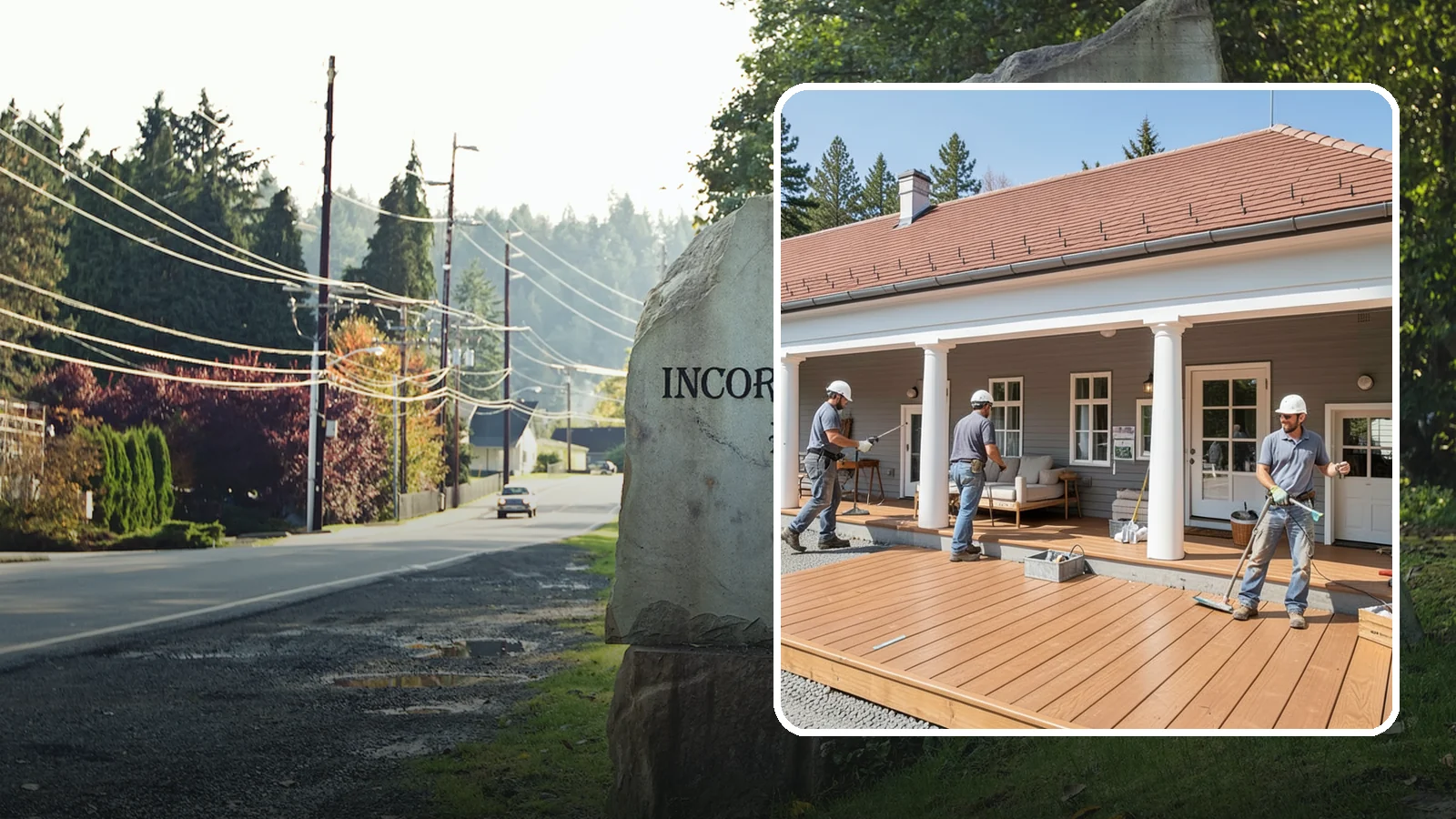Porch Remodel in Wilkeson, Pierce County, WA - Porch remodel services that modernize tired structures into fresh, functional entryways.