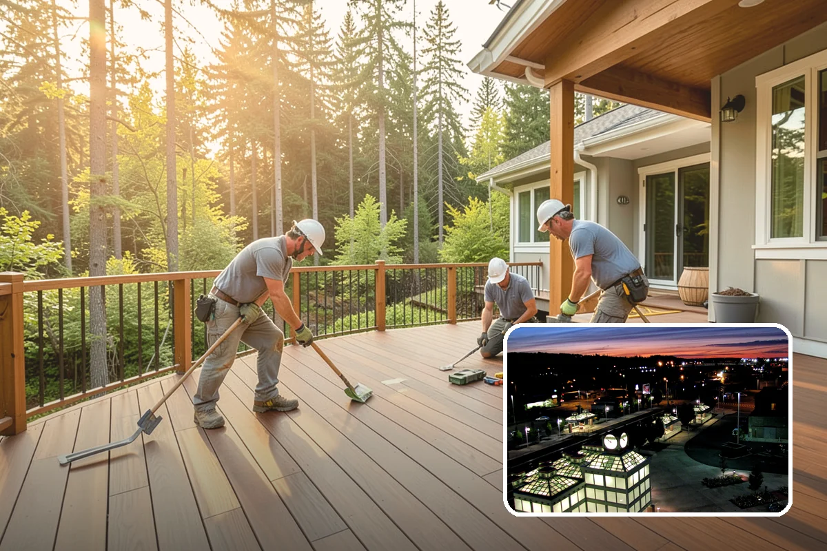 Porch Repair in Auburn, King County, WA - Restores safety to posts, floors, and railings