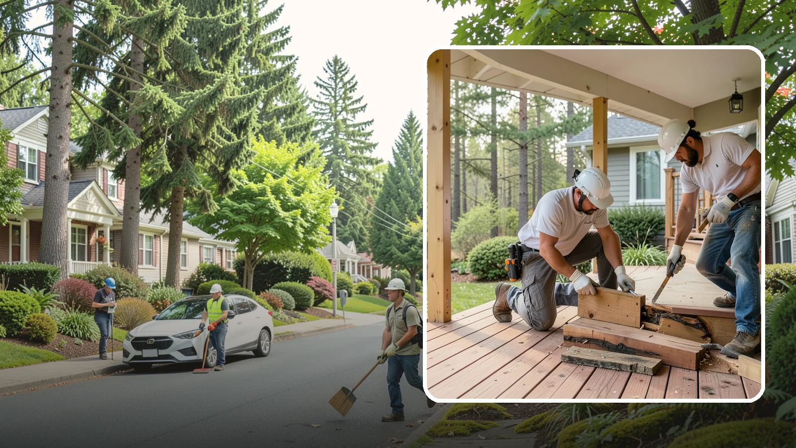 Porch Repair in Beaux Arts Village, King County, WA - Porch repair that fixes rot, sagging, and safety issues to restore your entrance.