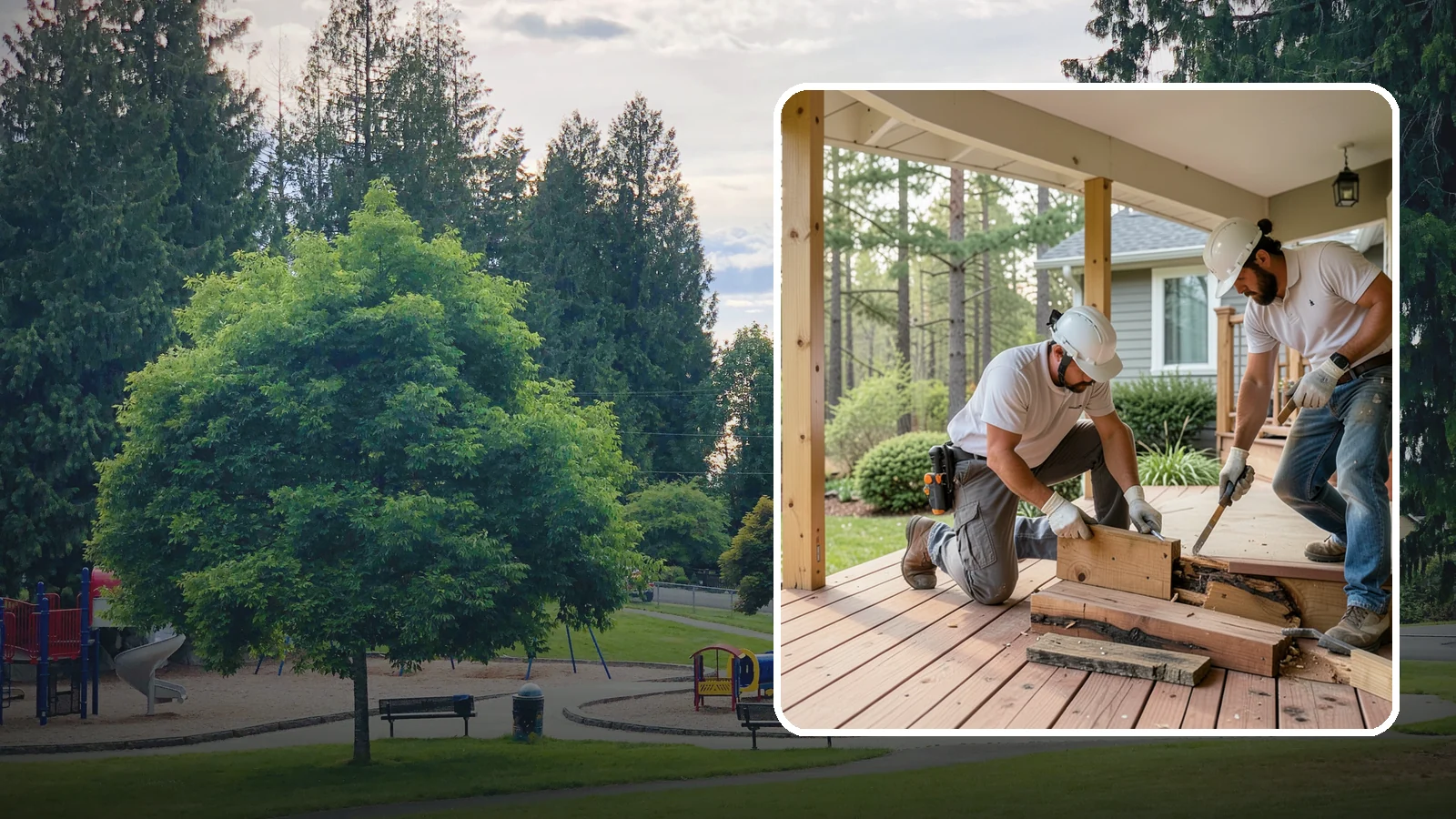 Porch Repair in Bonney Lake, Pierce County, WA - Porch repair that fixes rot, sagging, and safety issues to restore your entrance.