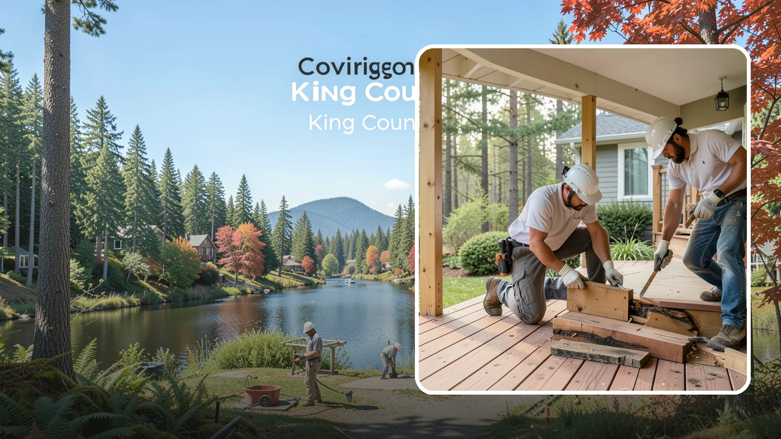 Porch Repair in Covington, King County, WA - Porch repair that fixes rot, sagging, and safety issues to restore your entrance.