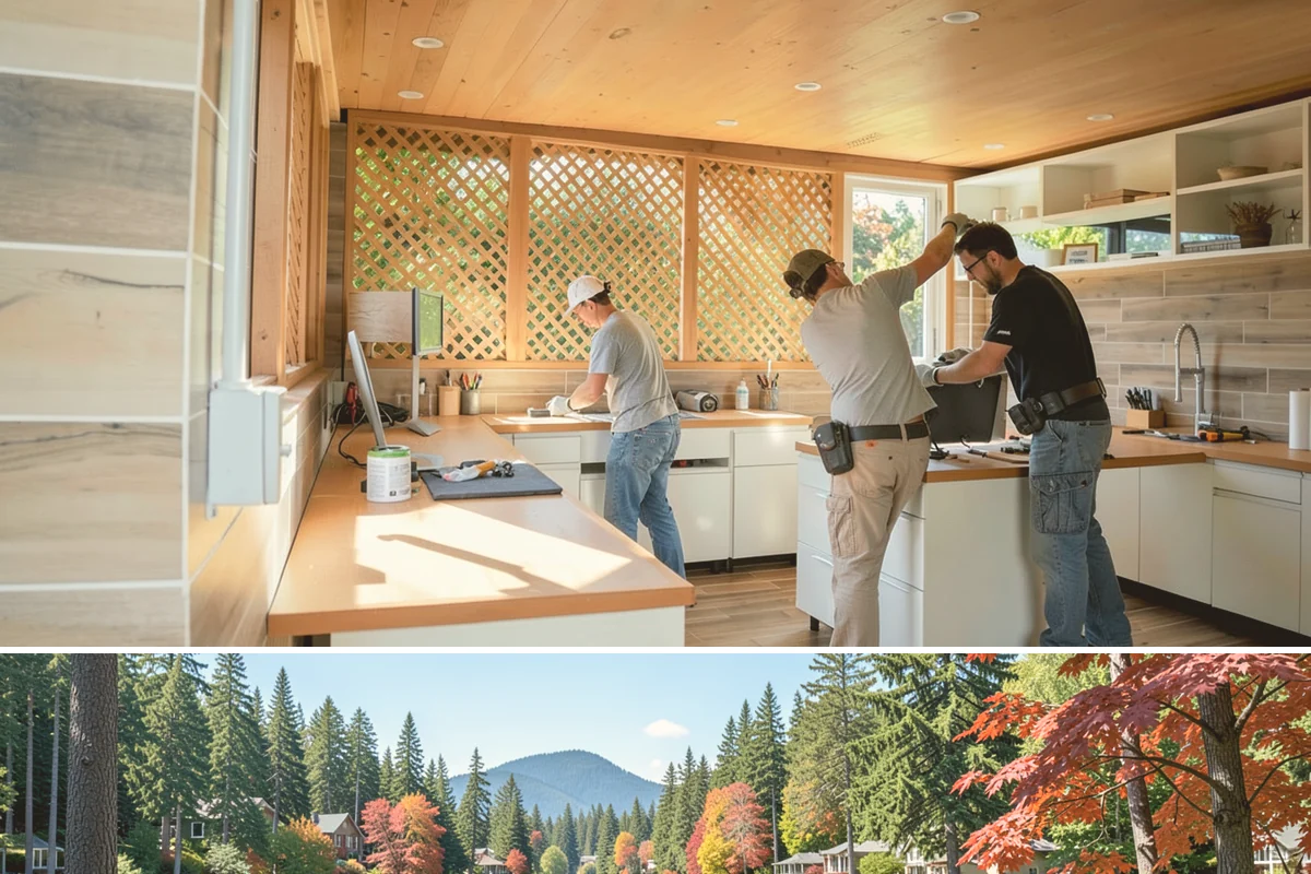 Porch Repair in Covington, King County, WA - Urgent structural repairs are handled year-round, while dry weather is best for exposing and correcting moisture damage.