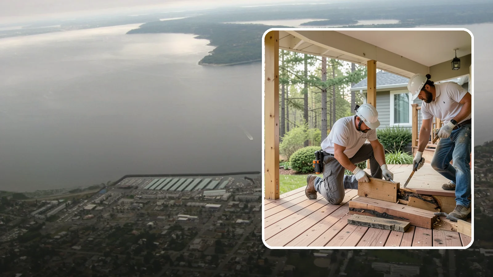 Porch Repair in Des Moines, King County, WA - Porch repair that fixes rot, sagging, and safety issues to restore your entrance.
