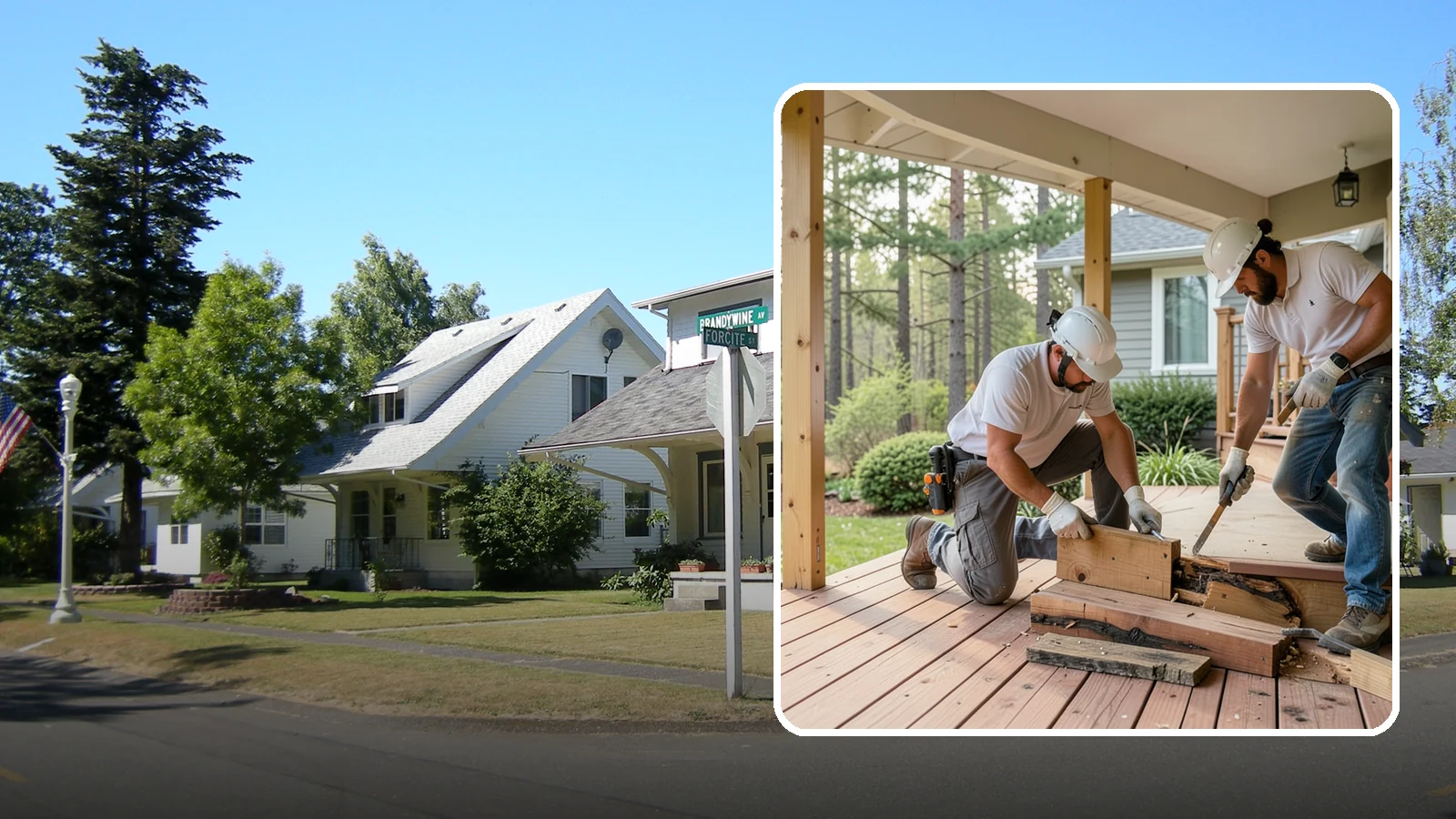 Porch Repair in DuPont, Pierce County, WA - Porch repair that fixes rot, sagging, and safety issues to restore your entrance.