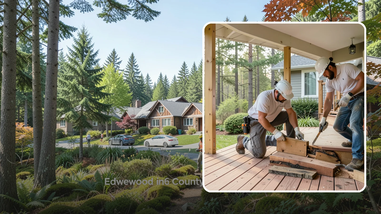 Porch Repair in Edgewood, Pierce County, WA - Porch repair that fixes rot, sagging, and safety issues to restore your entrance.