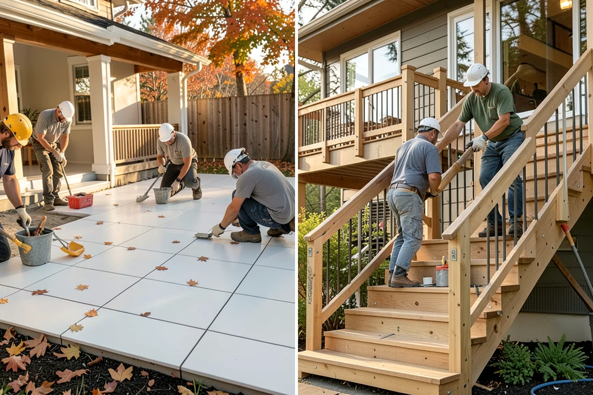 Porch Repair in Everett, Snohomish County, WA - Inspect for rot, drainage, and structural issues